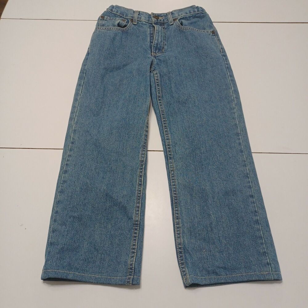 Urban Pipeline Boys 14 Reg Slim Straight Jeans Blue Stretch Pockets 100% Cotton
